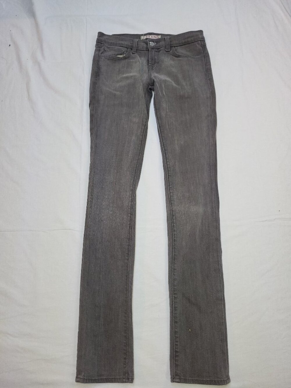 J Brand Pencil Leg Jeans Grey Charcoal Wash Style 912 PLN size 26